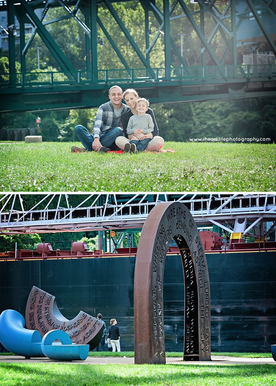 Family Photo Session - Downtown Cleveland