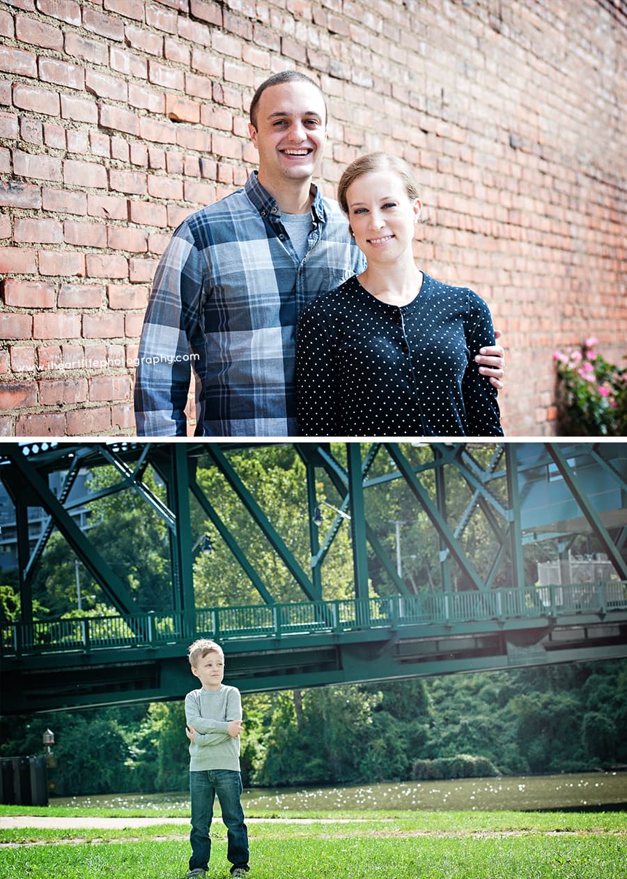 Family Photo Session - Downtown Cleveland